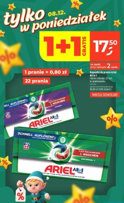 Kapsułki do prania Ariel All in 1 różne rodzaje promocja w Dealz