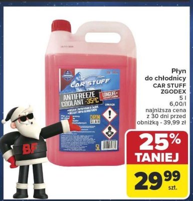 Płyn do chłodnicy 5 l promocja w Carrefour