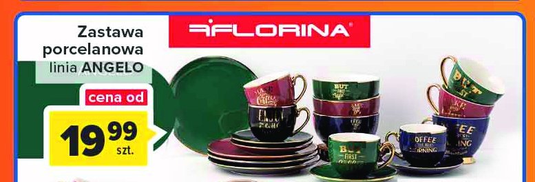 Zastawa poecelanowa angelo Florina (florentyna) promocja