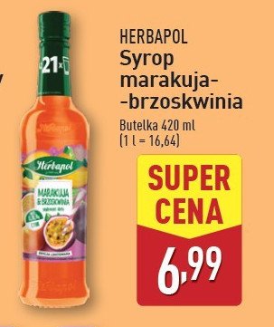 Syrop marakuja i brzoskwinia Herbapol promocja