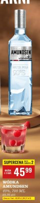 Wódka Amundsen 40% promocja w Biedronka