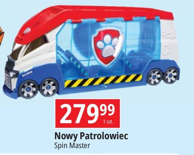 Nowy patrolowiec Spin master promocja w Leclerc