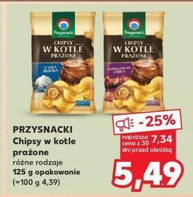 Chipsy w kotle prażone kurki w kremowym sosie Przysnacki promocja