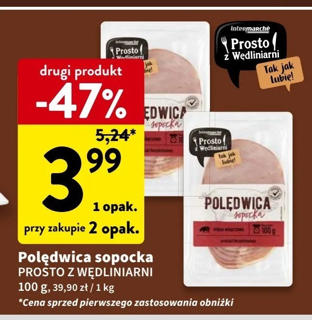 Polędwica sopocka Prosto z wędliniarni promocja