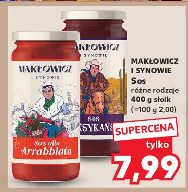 Sos a'la arrabbiata Makłowicz i synowie promocja w Kaufland