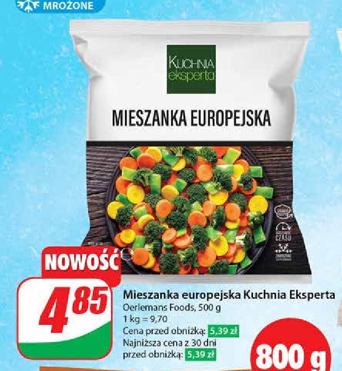 Mieszanka europejska OERLEMANS KUCHNIA EKSPERTA promocja w Dino