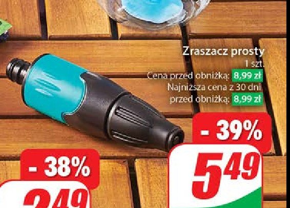 Zraszacz prosty promocja