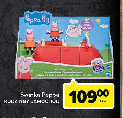 Rodzinny samochód świnka peppa Hasbro promocja