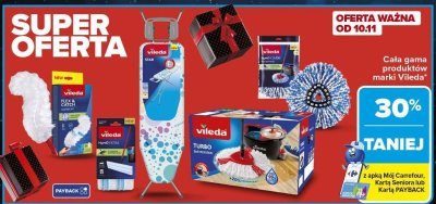Cała gama produktów marki Vileda -30% promocja w Carrefour