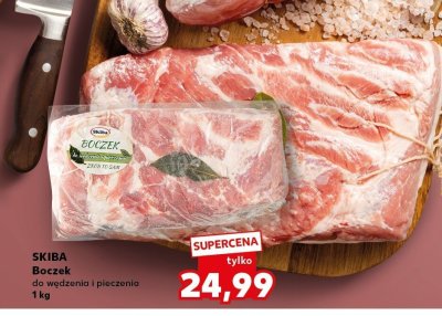 Mięso boczek do wędzenia i pieczenia 1 kg promocja w Kaufland