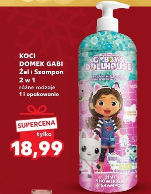 Żel i Szampon 2 w 1 różne rodzaje 1 l promocja w Kaufland