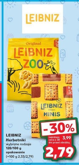 Herbatniki Leibniz minis Leibniz bahlsen promocja