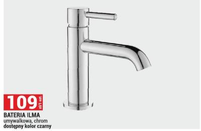 Bateria ILMA umywalkowa, chrom dostępny kolor czarny promocja w Merkury Market