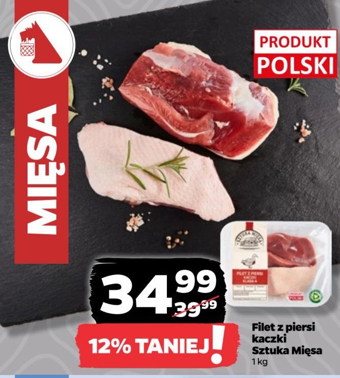 Filet z piersi kaczki SZTUKA MIĘSA NETTO promocja w Netto