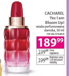 Woda perfumowana Cacharel yes i am bloom up! promocja
