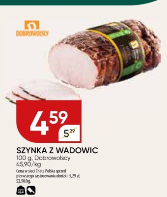 Szynka z wadowic promocja w Chata Polska