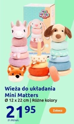 Wieża do układania Mini Matters promocja w Action