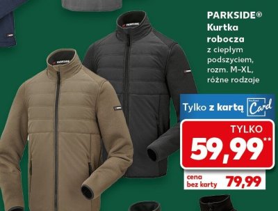 Kurtka robocza z ciepłym podszyciem promocja w Kaufland