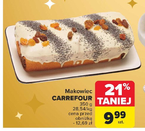 Makowiec Carrefour promocja w Carrefour Market