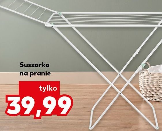 Suszarka na pranie promocja w Kaufland