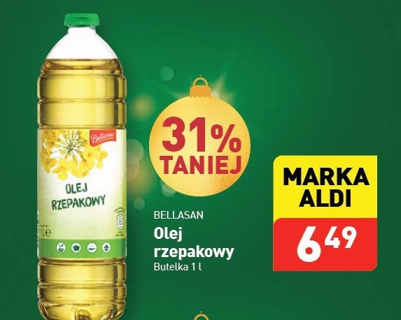 Olej rzepakowy Bellasan promocja