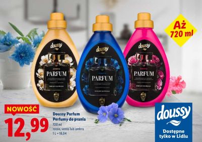 Perfumy do prania ambra promocja w Lidl