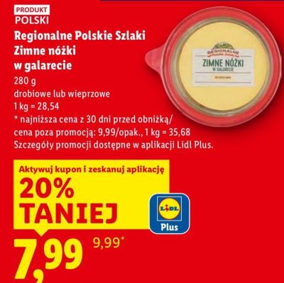 Zimne nóżki w galarecie promocja w Lidl