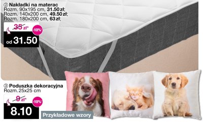 Poduszka dekoracyjna Rozm. 25x25 cm promocja w Woolworth