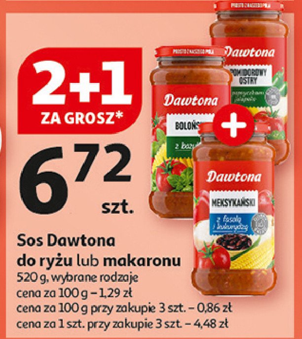 Sos pomidorowy ostry Dawtona promocja