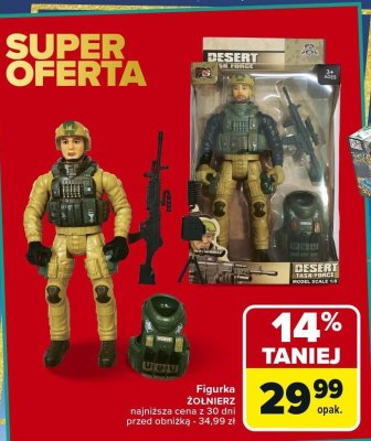 Figurka ŻOŁNIERZ promocja w Carrefour