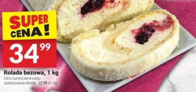 Rolada bezowa promocja w Twój Market