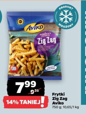 Frytki Zig Zag  promocja w Netto
