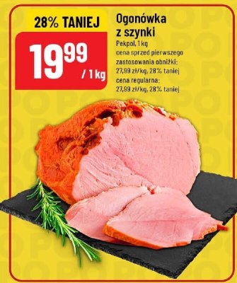 Ogonówka z szynki 1kg promocja w POLOmarket