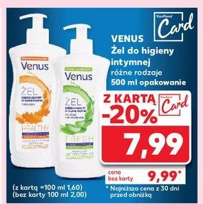 Żel do higieny intymnej fresh Venus promocja w Kaufland