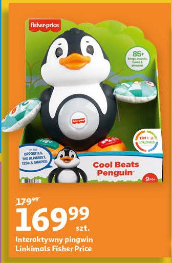 Zabawka interaktywna pingwin Fisher-price promocje