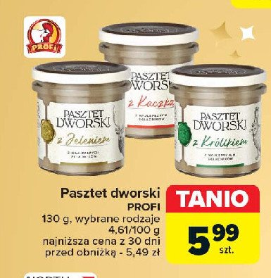 Pasztet z królikiem PASZTET DWORSKI promocja w Carrefour