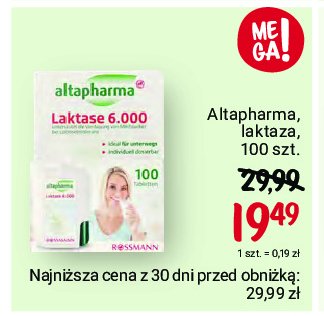 Laktaza Altapharma promocja
