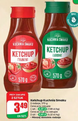 Ketchup łagodny promocja w Dino