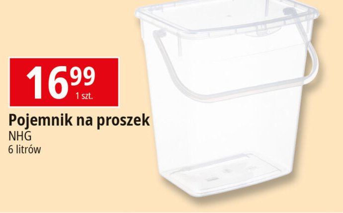 Pojemnik 6 l Nhg promocja
