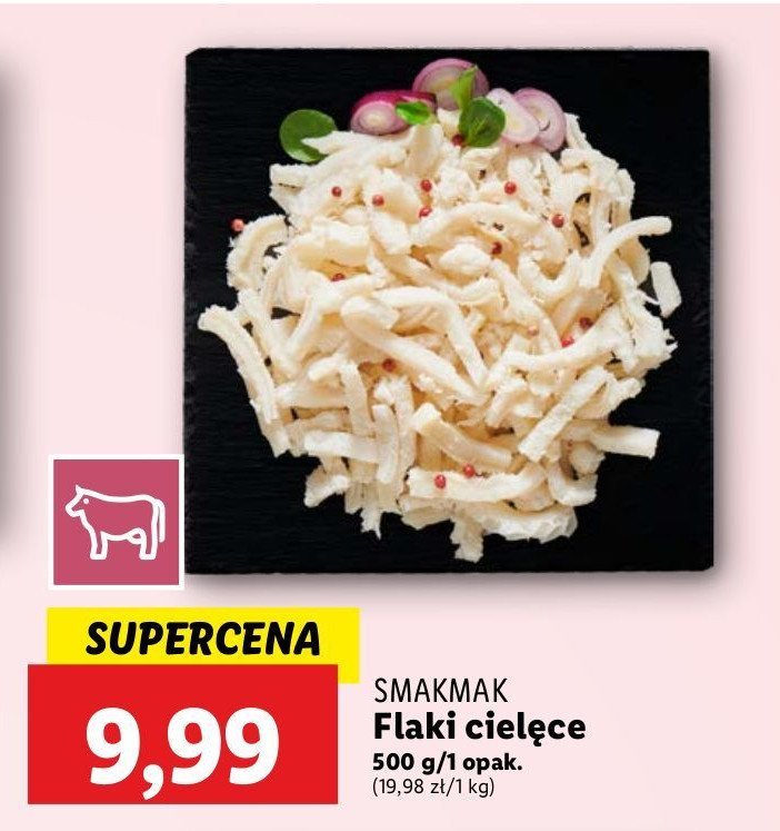 Flaki cielęce Smak mak promocja w Lidl