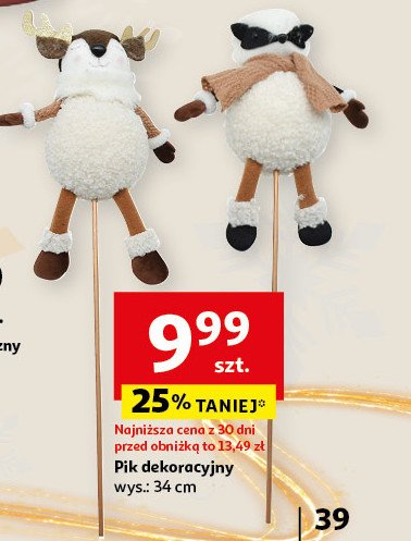 Pik dekoracja promocja w Auchan