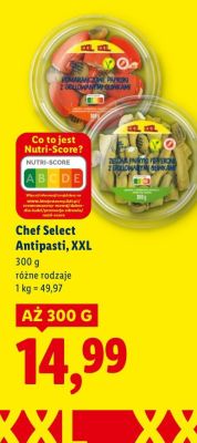 Antipasti XXL różne rodzaje promocja w Lidl