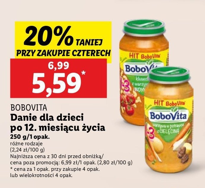 Domowe risotto z soczystym indykiem Bobovita promocja w Lidl