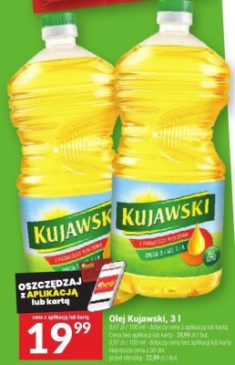 Olej Kujawski, 3 l promocja w Twój Market