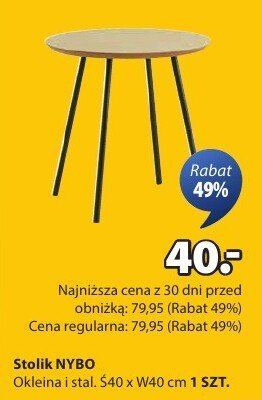 Stolik NYBO promocja w Jysk