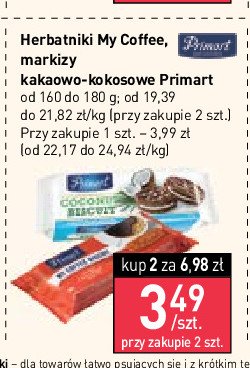 Markizy kakaowo-kokosowe Primart promocja