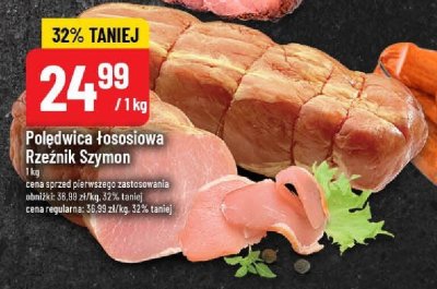 Polędwica łososiowa Rzeźnik Szymon promocja w POLOmarket