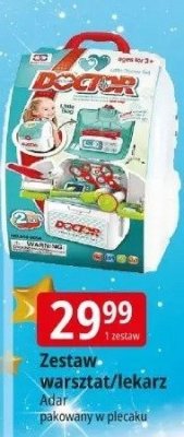 Zabawka Zestaw warsztat/lekarz promocja w Leclerc