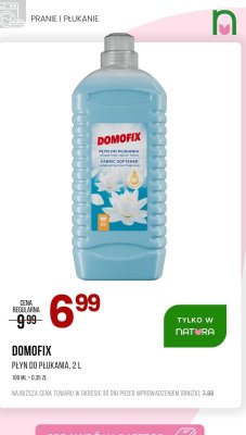 Płyn do płukania Domofix promocja w Drogerie Natura