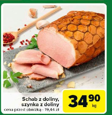 Szynka z doliny promocja w Carrefour Express